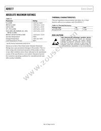 AD9577BCPZ-R7 Datasheet Page 16