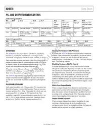 AD9578BCPZ-REEL7 Datasheet Page 22