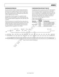 AD9626BCPZRL7-250 Datasheet Page 23