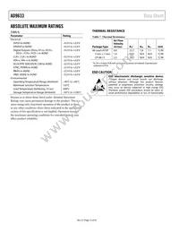 AD9633BCPZRL7-125 Datasheet Page 12