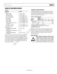AD9634BCPZRL7-250 Datasheet Page 9