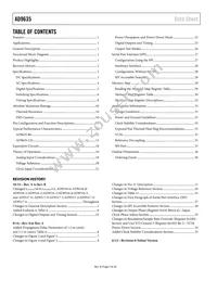 AD9635BCPZ-125 Datasheet Page 2