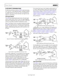 AD9635BCPZ-125 Datasheet Page 21