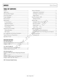 AD9639BCPZ-210 Datasheet Page 2