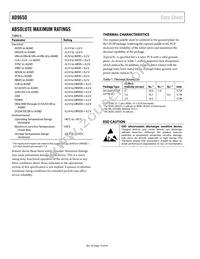AD9650BCPZRL7-105 Datasheet Page 10