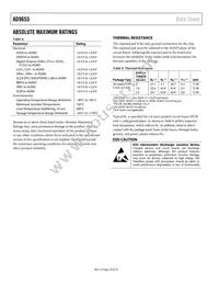 AD9655BCPZRL7-125 Datasheet Page 10