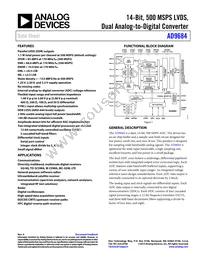 AD9684BBPZRL7-500 Datasheet Cover