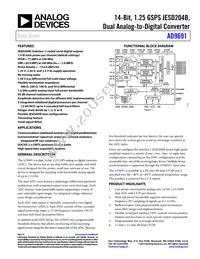 AD9691BCPZ-1250 Cover