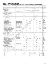 AD974BRS-RL7 Datasheet Page 2