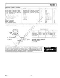 AD9751ASTZRL Datasheet Page 5