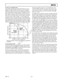 AD9755ASTZRL Datasheet Page 21