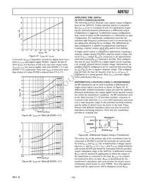 AD9762ARURL Datasheet Page 16