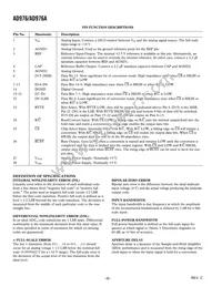 AD976BRRL Datasheet Page 6