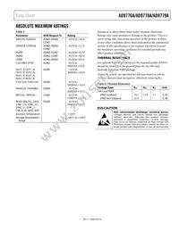 AD9779ABSVZRL Datasheet Page 9