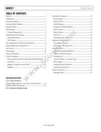 AD9837BCPZ-RL Datasheet Page 2