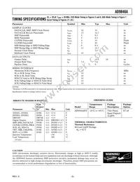 AD9846AJSTZRL Datasheet Page 5