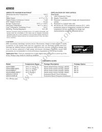 AD9850BRS-REEL Datasheet Page 4