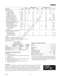 AD9884AKSZ-100 Datasheet Page 3