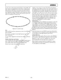 AD9884AKSZ-100 Datasheet Page 23