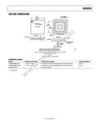 AD9889ABBCZRL-80 Datasheet Page 9