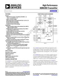 AD9889BBCPZ-165 Datasheet Cover
