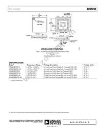 AD9889BBCPZ-165 Datasheet Page 11