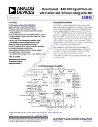 AD9928BBCZRL Datasheet Cover