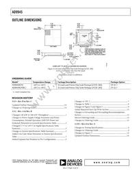 AD9945KCPZ Datasheet Page 14