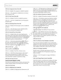 AD9952YSVZ-REEL7 Datasheet Page 17