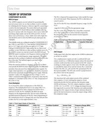 AD9954YSVZ-REEL7 Datasheet Page 13