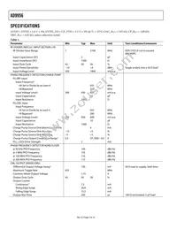 AD9956YCPZ-REEL7 Datasheet Page 4