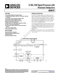 AD9979BCPZ Datasheet Cover