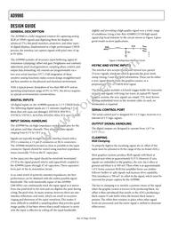 AD9980KSTZ-80 Datasheet Page 10