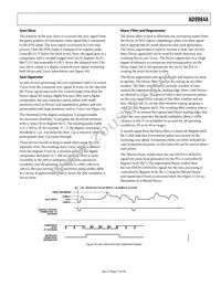 AD9984AKCPZ-140 Datasheet Page 17