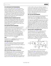 AD9993BBCZ Datasheet Page 17