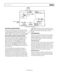 AD9993BBCZ Datasheet Page 21