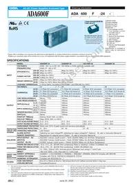 ADA1000F-24-CF Datasheet Page 2