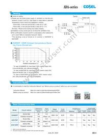 ADA1000F-24-CF Datasheet Page 9