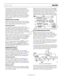 ADA2200ARUZ Datasheet Page 17