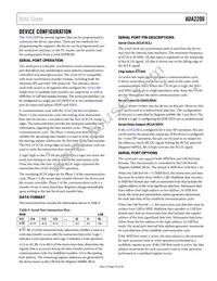 ADA2200ARUZ Datasheet Page 19