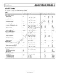 ADA4004-1ARJZ-R2 Datasheet Page 3