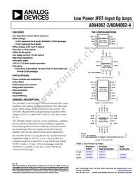 ADA4062-2BRZ-RL Datasheet Cover