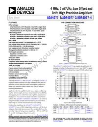 ADA4077-2BRZ-RL Datasheet Cover