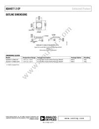 ADA4077-2TRMZ-EPR7 Datasheet Page 16