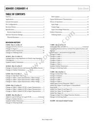 ADA4091-4ACPZ-R2 Datasheet Page 2