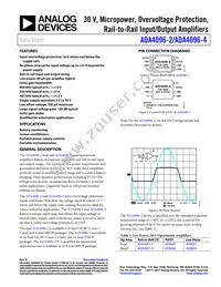 ADA4096-4ARUZ-RL Datasheet Cover