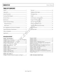 ADA4410-6ACPZ-R2 Datasheet Page 2