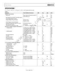 ADA4410-6ACPZ-R2 Datasheet Page 3