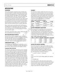ADA4410-6ACPZ-R2 Datasheet Page 13