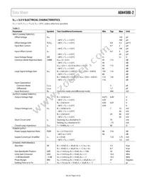 ADA4500-2ARMZ-RL Datasheet Page 5